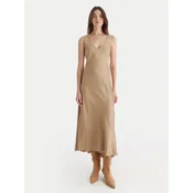 ViCOLO Cocktail obleka TF0247 Bež Regular Fit