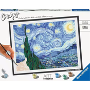 Slikanje po številkah - CreArt Collection - Starry Night (Van Gogh)