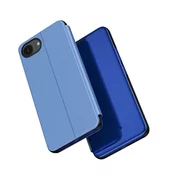 MG Clear View knjižni ovitek za iPhone 16e, modro