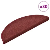 vidaXL vidaXL Podloge za stopnice 30 kosov Rdeča 56x17x3 cm, (22012756)