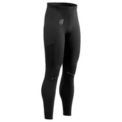 Pajkice za tek Compressport Winter Running črna barva, ATIM3249