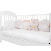 KikkaBoo Ogradica od plišanih jastuka set 5 pcs My Teddy (KKB10274)