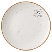 shumee Bež keramični desertni krožnik 20 cm