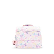 KIPLING Ruksak Codie S svijetloplava / tamno ljubicasta / roza / vuneno bijela