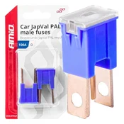 Amio avtomobilske varovalke japval pal male 2 kosa. 100a amio-03403