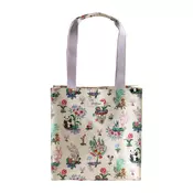 Cath Kidston Nakupovalna torba  ecru / smaragd / svetlo lila / roza