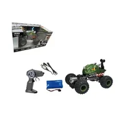 Alltoys Zeleni RC kaskaderski avto 1:16 s transformacijo