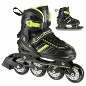 Nils Extreme drsalke NH18191 2v1 črno-rumene vel. L(39-43)