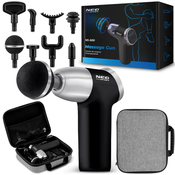 Neo-Sport NS-500 Neo-Sport Body Massage Gun with 8 Attachments - Black, (21740618)
