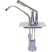 SCHNEIDER ročni dozirnik za omake GN 1/6, nerjavno jeklo, nastavljiv odmerek ±40 ml