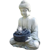 Heissner Okrasna figura za ribnik - tempeljska figura - 37 x 31 x 50 cm