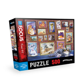 Blue focus puzzle 500 delova simpatične mace ( 38771 )