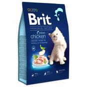 Brit Premium by Nature Kitten piletina 8 kg