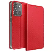 AVIZAR Ohišje za Motorola Moto G15 in Moto G15 Power Clap Card Holder, Rdeča, (5000215821)