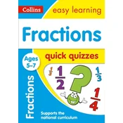 Fractions Quick Quizzes Ages 5-7
