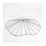 Eglo 300157 - Nadomestni abažur za svetilo CURITIBA, premer 80 cm, črn