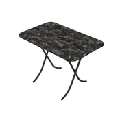 Alesta AL10030cm Sto Višenamenski Sklopivi Tekstura Crni Mermer 70x100cm