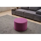Atelier del Sofa Tabure Likya, 58x42x58cm, Ljubicasti