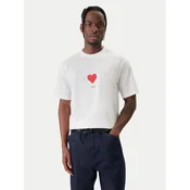 HUGO Majica Dalentin 50553429 Bela Relaxed Fit