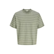 Jack & Jones Plus Majica JORSAVONA  žad / bela