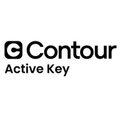 Contour Design Active Key AK-C7000 keyboard Medical RF Wireless QWERTZ German White