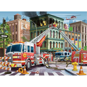 Ravensburger Puzzle Gasilci v akciji XXL 100 kosov