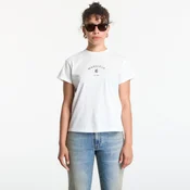 Majice MM6 Signature Jersey T-Shirt Off White XS