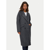 Vero Moda Volneni plašč Harper 10320446 Siva Regular Fit