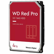 WD Red Pro trdi disk, 4 TB, SATA 3, 3,5, 7200 obr/min, 256 MB (WD4003FFBX)