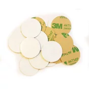 Mave 50 kos plastičnih NFC nalepk s čipom NTAG213 in zaščito za na kovino