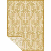 Oker rumena zunanja preproga 240x330 cm Pangli Ochre – Hanse Home