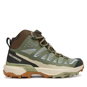 Trekking čevlji Salomon X Ultra 360 Edge Mid GTX L49098800 Zelena