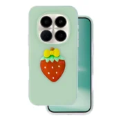Tutti Frutti 2v1 silikonski ovitek za Xiaomi Redmi Note 15 Pro - zelen