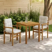 vidaXL 2-delne blazine za visok naslon VIANEN 2 pcs 100% poliester