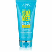 HELLO SUMMER - Losion za Telo za Sunčanje sa Zaštitnim Faktorom SPF 30 i Kakao Puterom 200ml | APIS COSMETICS | Kozmo