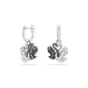 Swarovski Ikonični viseči uhani 2v1 Swan 5705728