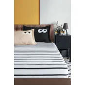 Lessentiel Maison Komplet posteljine Funny, 160x220 cm, Crno-beli