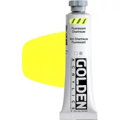 Golden Artist Colors Heavy Body Akrilna barva Fluorescent Chartreuse 59 ml 1 kos