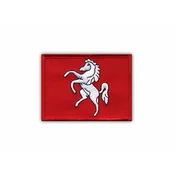 shumee Našitek Kent - zastava - samolepilna podlaga - vezen našitek/značka/emblem