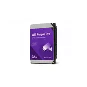 Hard disk 22TB SATA3 Western Digital 256MB WD221PURP Purple Pro