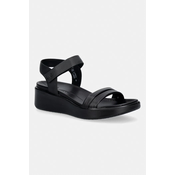 Ecco sandali ženski usnjeni Flowt Wedge LX W
