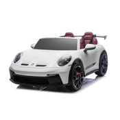 Licencirani auto na akumulator Porsche 911 GT3 STRONG MP4 - dvosjed - bijeli