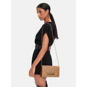 Torbica Love Moschino bež barva, JC4079PP0NLA0104
