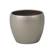 eoshop Pokrov za cvetlični lonec LUNA ISLAND METALIKA keramika d11x9cm