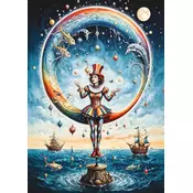 Art puzzle - Puzzle Ocean Acrobat - 1 500 kosov