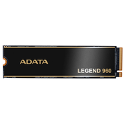 ADATA LEGEND 960 2 TB - SSD - M.2 - PCIe 4.0 x4, dark grey/gold