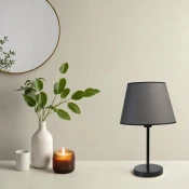 Opviq Stona lampa E27 Socket, Tamnosiva