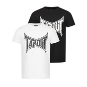 Tapout Majica  AMBOYN  crna / bijela