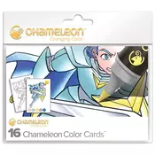 Kartice za bojenje Chameleon Manga - 16 kom (color cards)