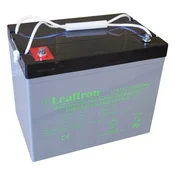 Leaftron LTG12-75 backup battery 12V, 75Ah, 700A (gel)